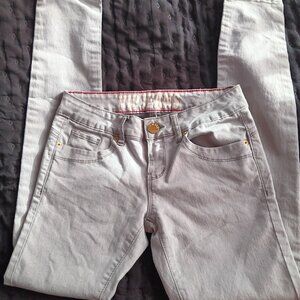 V.I.P womens/juniors jeans. size 1/2. grey in color.